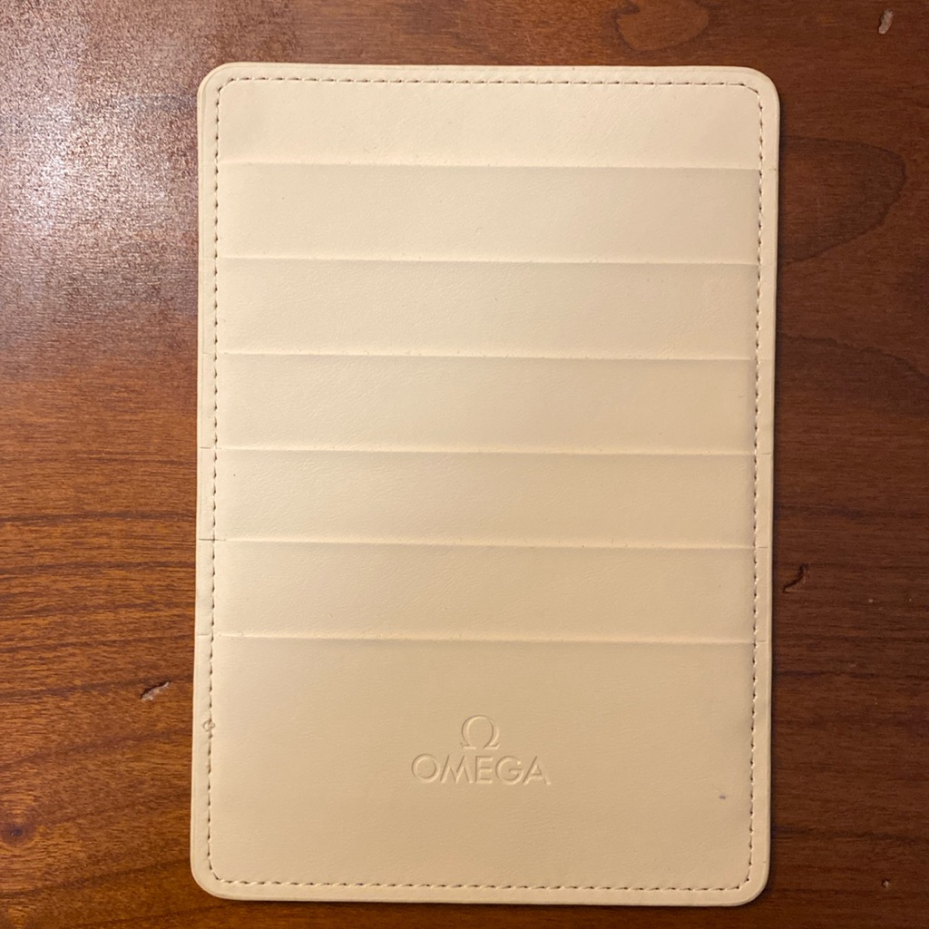 Authentic Omega Card Holder